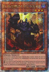 Cir, Malebranche of the Burning Abyss - RA04-EN235 - Quarter Century Secret Rare - 1st Edition